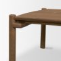 71386 - Riven Oak Wood Square Side Table