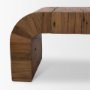 71403 - Denton Medium Brown Relcaimed Wood Bench
