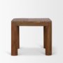 71405 - Hewitt Square Smooth Reclaimed Wood Side Table