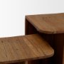 71406 - Lucan Mid-Dark Brown Reclaimed Wood Side Tables
