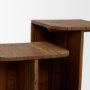 71406 - Lucan Mid-Dark Brown Reclaimed Wood Side Tables