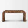 71407 - Denton Medium Brown Relcaimed Wood Console Table