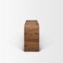 71407 - Denton Medium Brown Relcaimed Wood Console Table