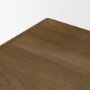 71410 - Valterra Dark Brown Wood w/ Cappuccino Marble 4 Door Sideboard