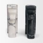 71477 - Cavalli Black and White Marble Horse Bookends