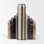 71478 - Corte Mixed Marble Stacked Bookends