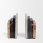 71478 - Corte Mixed Marble Stacked Bookends