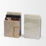 71478 - Corte Mixed Marble Stacked Bookends