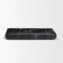 71480 - Tratto Rectangular Black Marble Tray