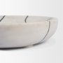 71483 - Sintessi Round White Marble Decorative Bowl