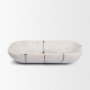 71484 - Sintessi Rectangular White Marble Decorative Bowl