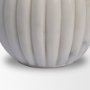 71485 - Cava Ribbed White Marble Mortar & Pestle