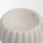 71485 - Cava Ribbed White Marble Mortar & Pestle