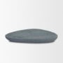 71488 - Tria Rounded Triangular Grey Marble Decorative Tray