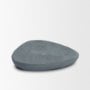 71488 - Tria Rounded Triangular Grey Marble Decorative Tray