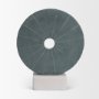 71489 - Orin Gray Marble Round Disc Decorative Object