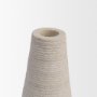 71492 - Cono Off-White Marble Cone Shaped Candle Holders (Set of 2)