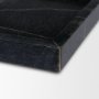71493 - Stratus Black Marble Square Decorative Tray