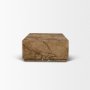 71205 - Matteo Solid Rainforest Rust Marble Rectangular Coffee Table