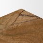 71206 - Matteo Solid Rainforest Rust Marble Square Side Table