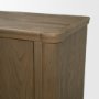 71325 - Alden Medium Brown Wood 4-Door Closed Sideboard