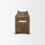 71388 - Ashwick Dark Brown Reclaimed Wood Bench