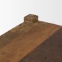 71388 - Ashwick Dark Brown Reclaimed Wood Bench