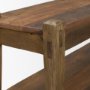 71388 - Ashwick Dark Brown Reclaimed Wood Bench