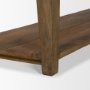 71388 - Ashwick Dark Brown Reclaimed Wood Bench