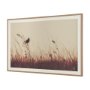 16166 - Meadowlark Call Antique by Nathan Larson FramedPhoto   Matted under Glass