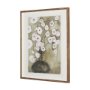 16167 - Butterfly Ranunculus I by Mercana Studio Hand-Embellished Framed Artwork Matted under Glass