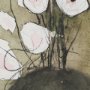 16167 - Butterfly Ranunculus I by Mercana Studio Hand-Embellished Framed Artwork Matted under Glass