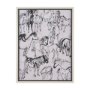 16171 - Pony Sketches I by Mercana Studio Hand-Embellished Framed Artwork Matted under Glass