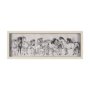 16172 - Pony Sketches II by Mercana Studio Hand-Embellished Framed Artwork Matted under Glass