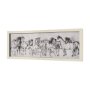 16172 - Pony Sketches II by Mercana Studio Hand-Embellished Framed Artwork Matted under Glass