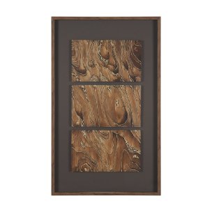Forest Topography by Mercana Studio Handmade Original Framed Artwork Matted under Glass