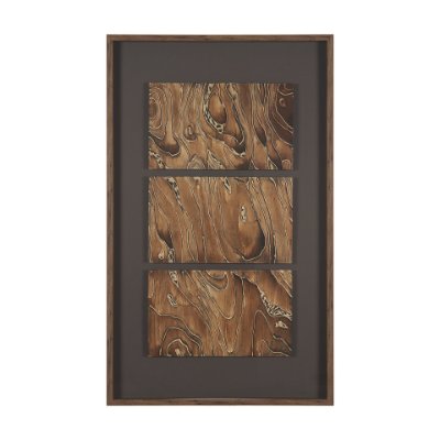 16176 - Forest Topography by Mercana Studio Handmade Original Framed Artwork Matted under Glass
