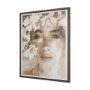 102797-FL - Repose by Mercana Studio Hand-Embellished Textured Framed Canvas Artwork