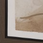 102797-FL - Repose by Mercana Studio Hand-Embellished Textured Framed Canvas Artwork