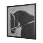 102803-FL - Steed 1 by Mercana Studio Hand-Embellished Textured Framed Canvas Artwork