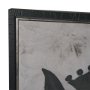 102804-FL - Steed 2 by Mercana Studio Hand-Embellished Textured Framed Canvas Artwork