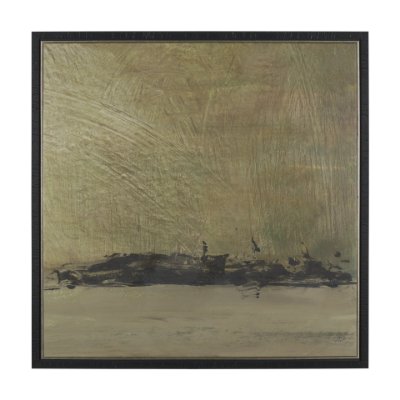 102806-FL - Quiet Presence II by Mercana Studio Hand-Embellished Textured Framed Canvas Artwork