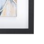 13030 - River Rocks by Liz Jardine a Hand Embellished Textured Framed Art Print Matted under Glass