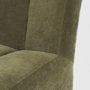 71276 - Wilkins Moss Olive Fabric Upholstered Dining Chair