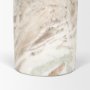 71396 - Bellancia Rosa Pink Marble Pedestal Side Table