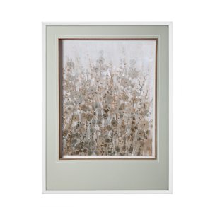 Early Fall Flowers II by Tim OToole a Hand Embellished Textured Framed Art Print Matted under Glass