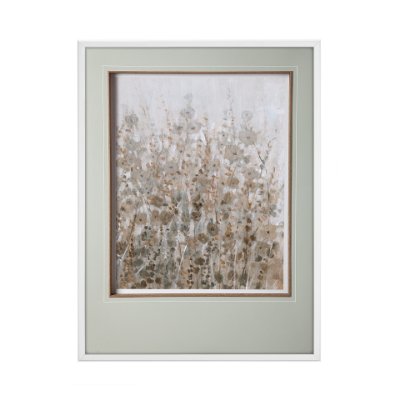 12580 - Early Fall Flowers II by Tim OToole a Hand Embellished Textured Framed Art Print Matted under Glass