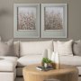 12580 - Early Fall Flowers II by Tim OToole a Hand Embellished Textured Framed Art Print Matted under Glass