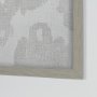 12925 - Shadow Ikat IV by Chariklia Zarris a Hand Embellished Textured Framed Art Print Matted under Glass