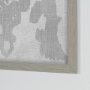 12927 - Shadow Ikat VI by Chariklia Zarris a Hand Embellished Textured Framed Art Print Matted under Glass